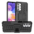 Anti -Slip Samsung Galaxy A23 Hybrid pouzdro se stojanem - černá